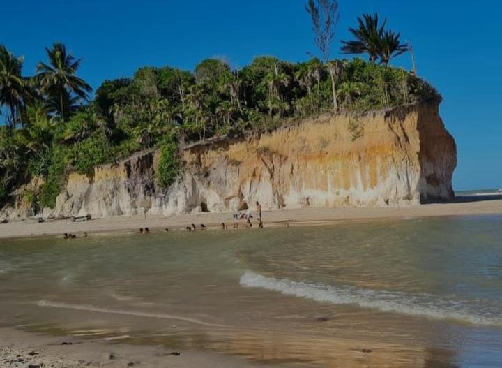 Casa Na Praia Com Piscina Costa Dourada Экстерьер фото