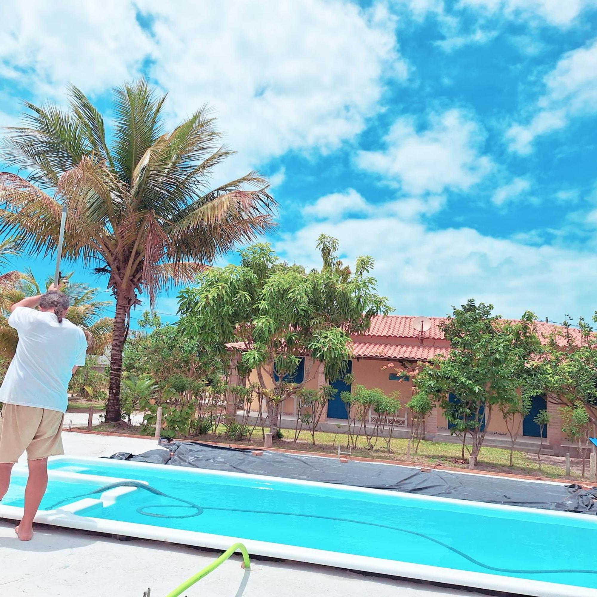 Casa Na Praia Com Piscina Costa Dourada Экстерьер фото